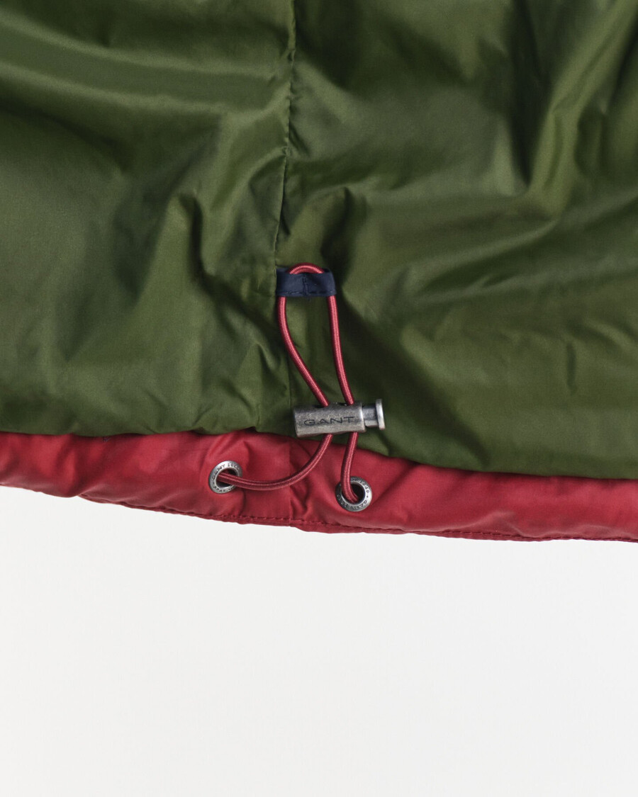 color blocked active cloud jacket - evening blue