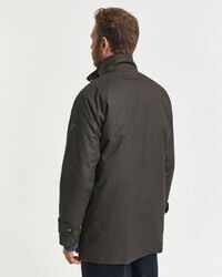 double decker jacket - dusk green