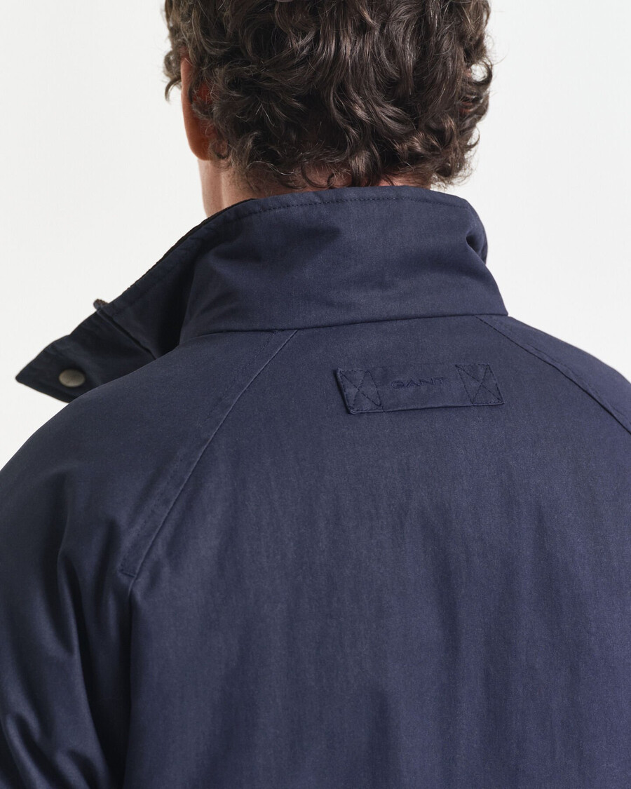 double decker jacket - evening blue