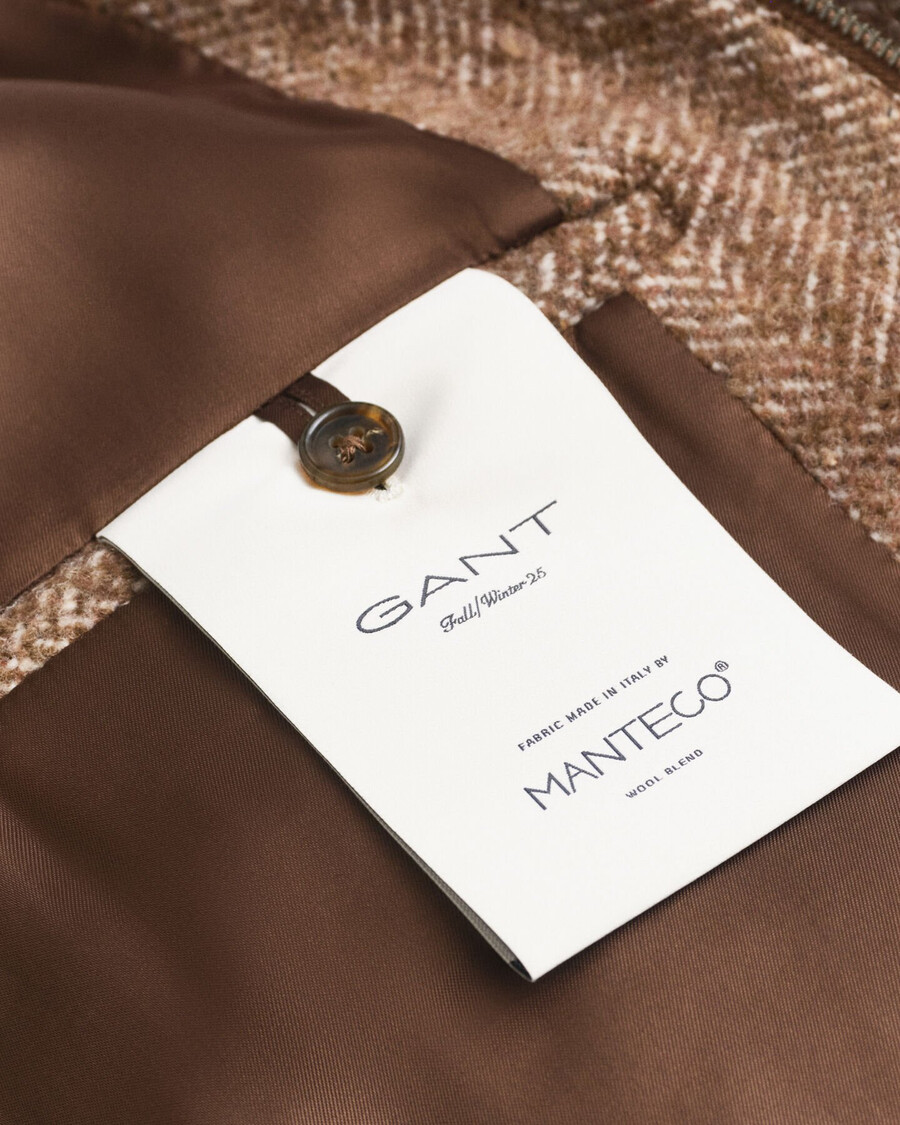 wool harrington jacket - warm khaki