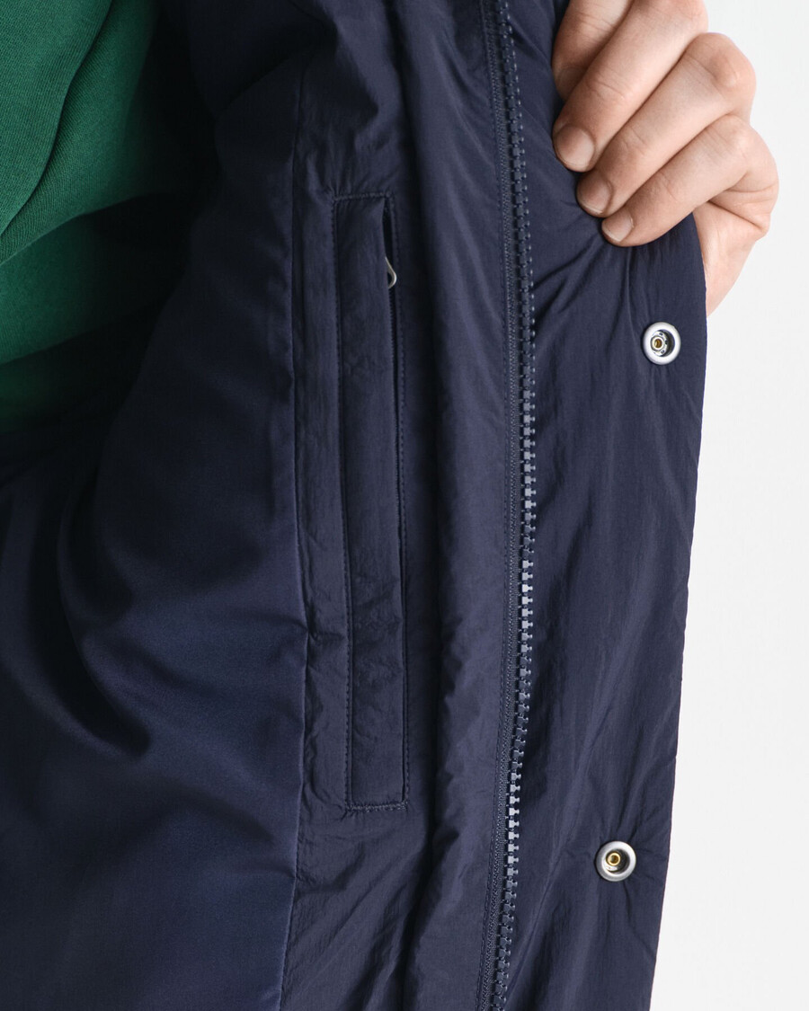 down puffer jacket - evening blue