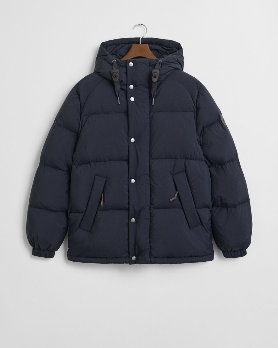 down puffer jacket - evening blue