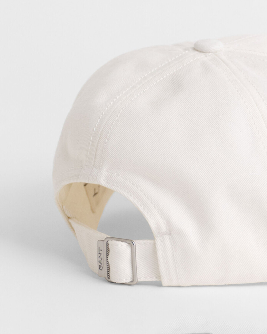 shield cotton twill cap - eggshell
