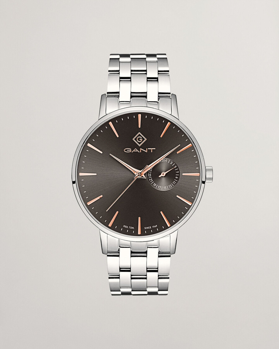 park hill iii wristwatch - antracite