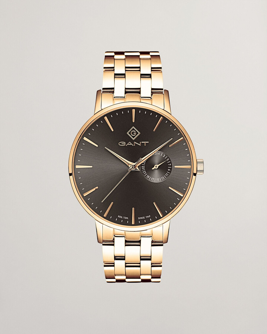 park hill iii wristwatch - antracite