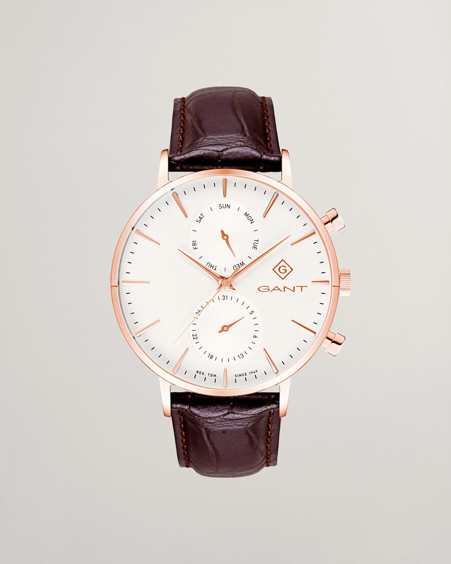 park hill daydate ii wristwatch - white