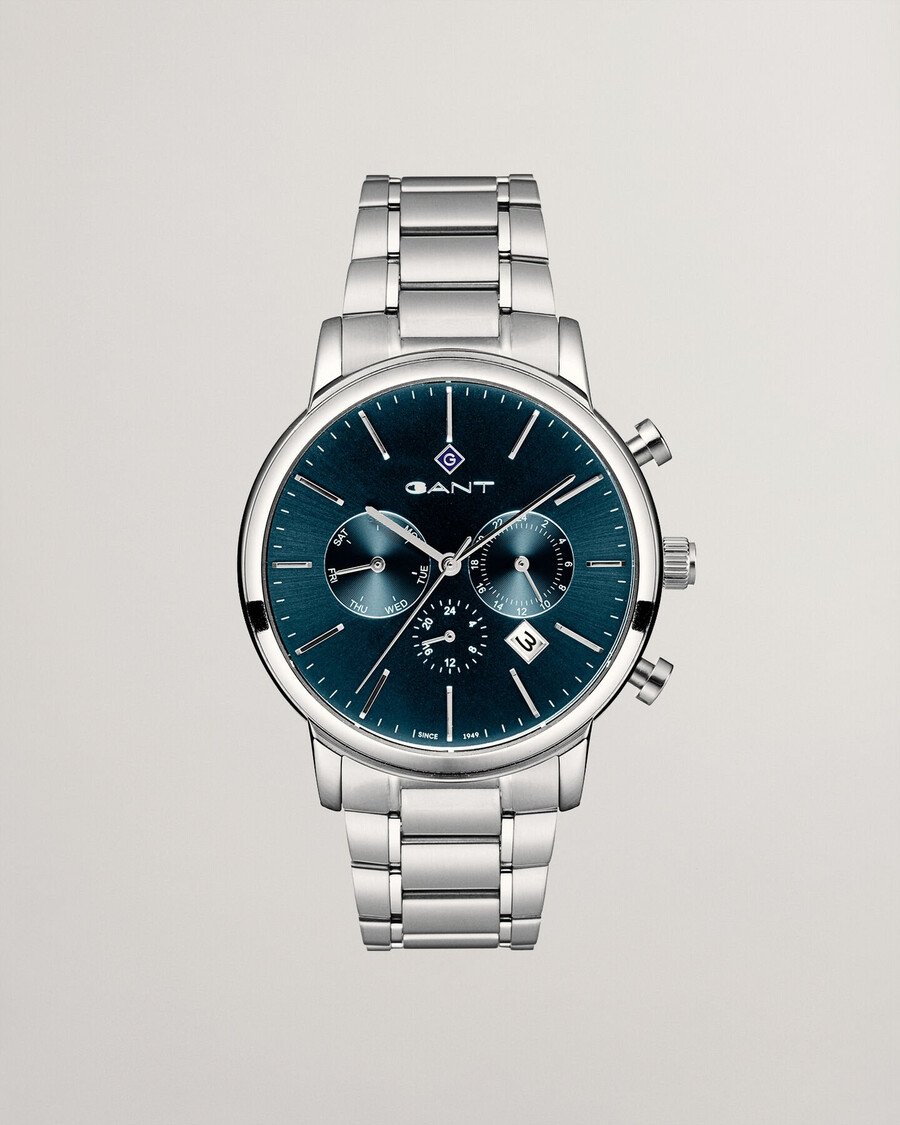 cleveland wristwatch - denim blue melange