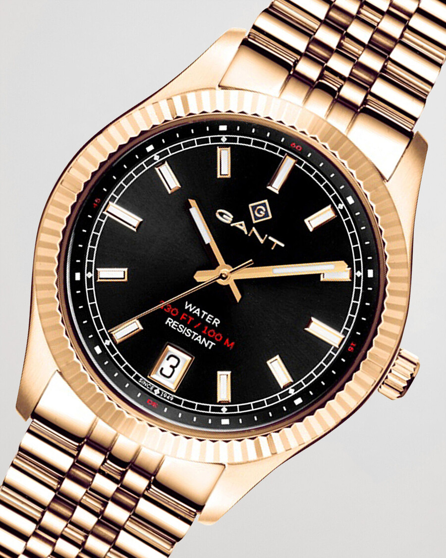 sussex 44 wristwatch - black