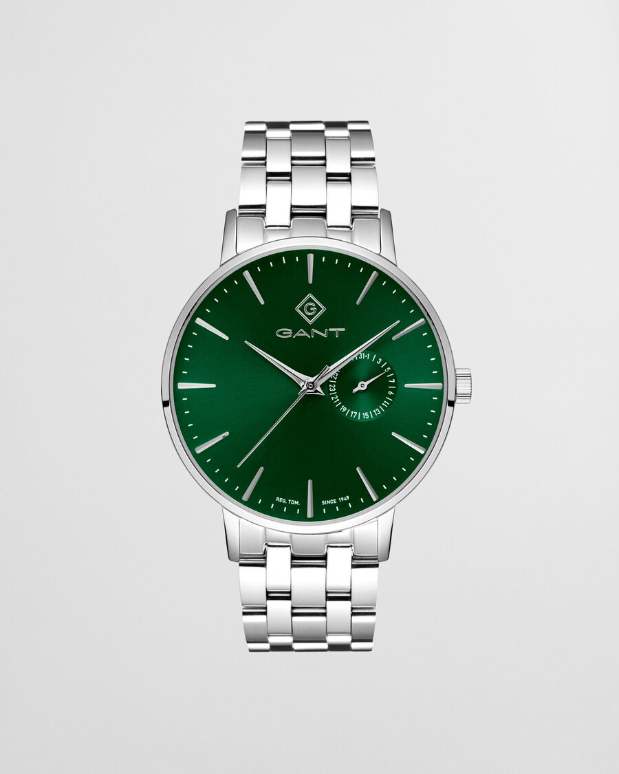 park hill iii watch - tartan green
