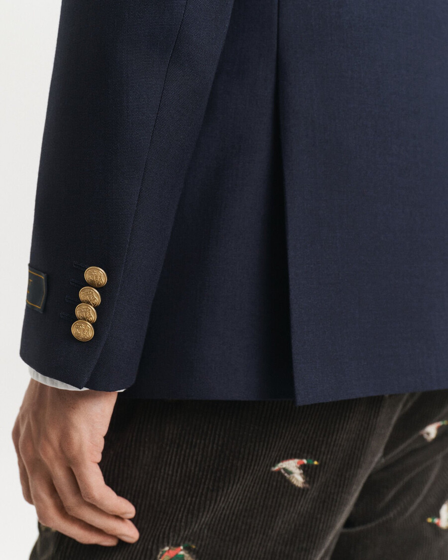 slim fit club bazer - evening blue