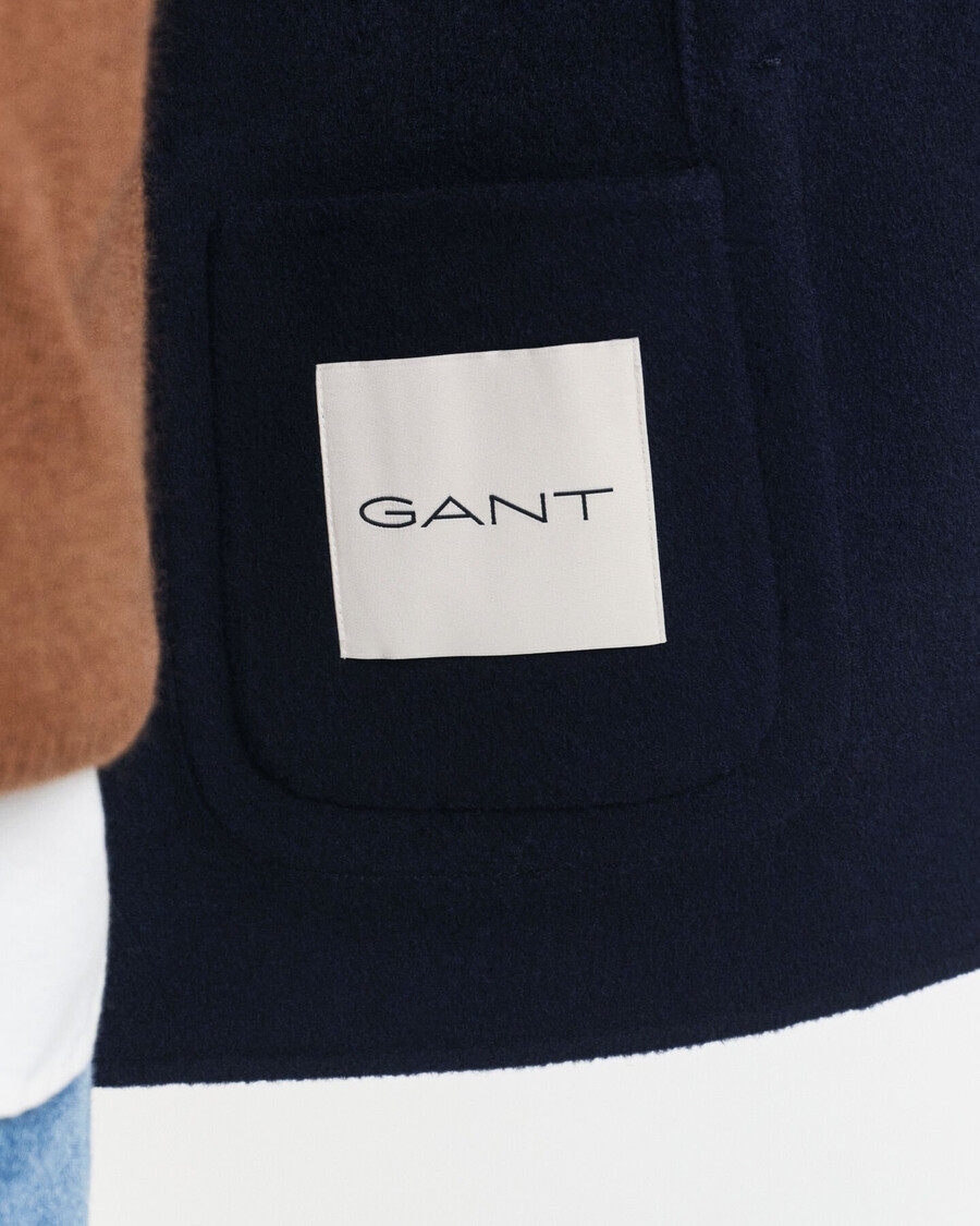 handstitched club blazer - evening blue