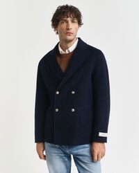 handstitched club blazer - evening blue