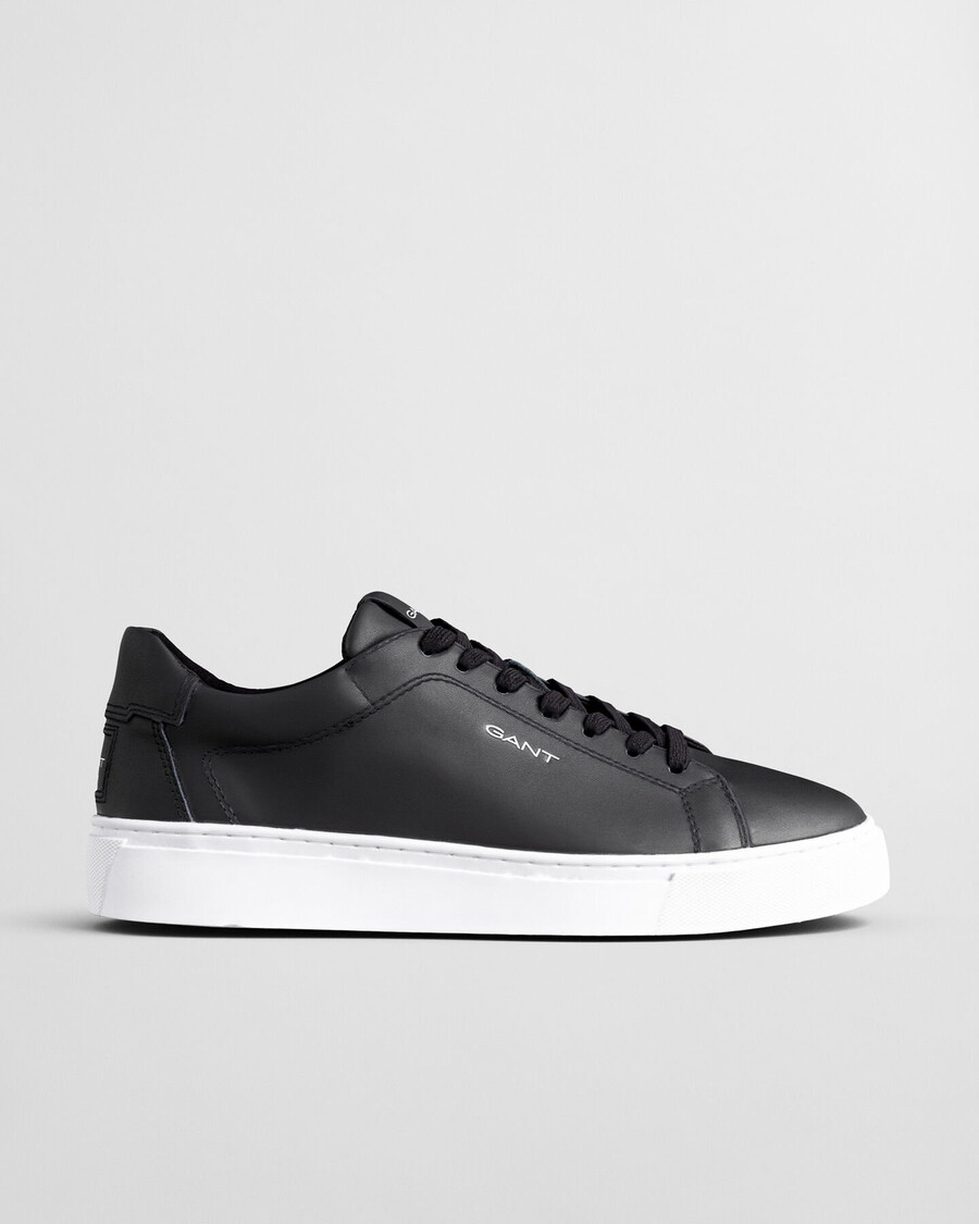 mcjulien leather sneakers - black white