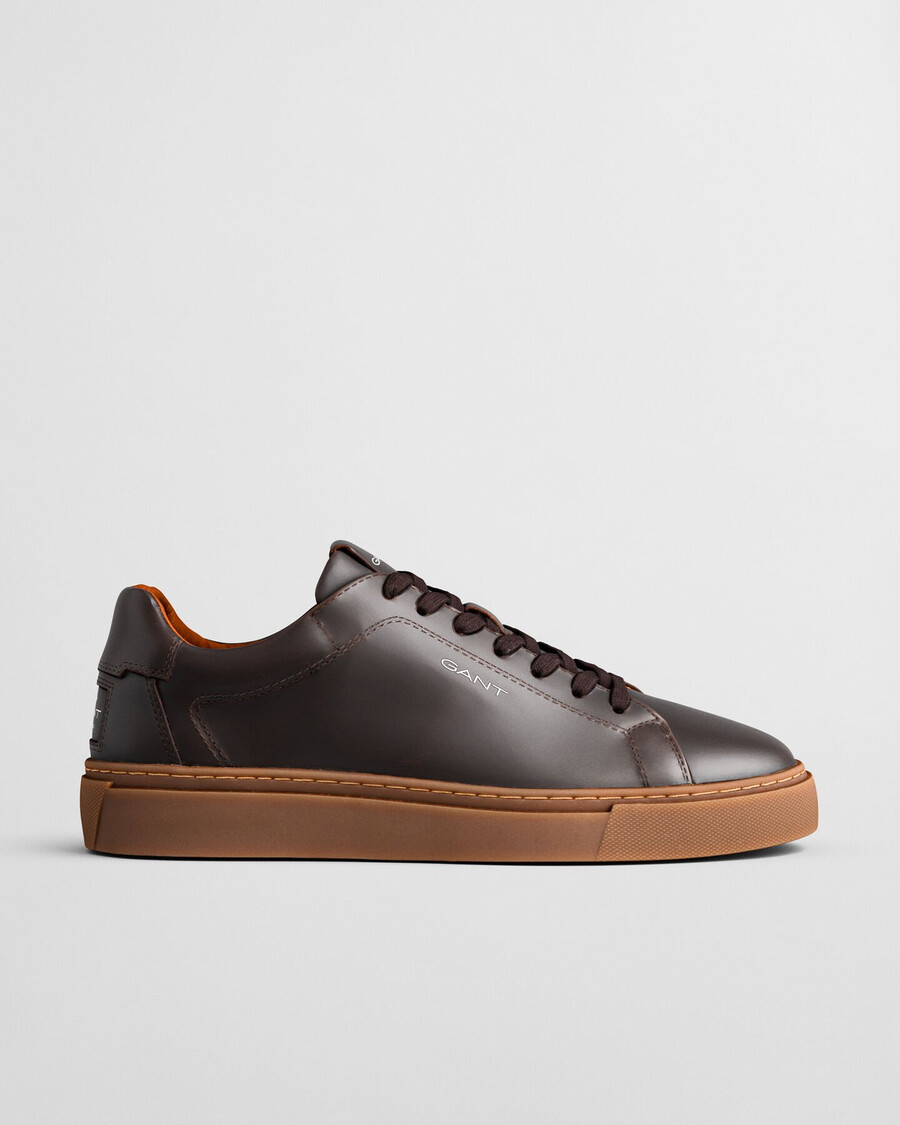 mcjulien leather sneakers - deep brown