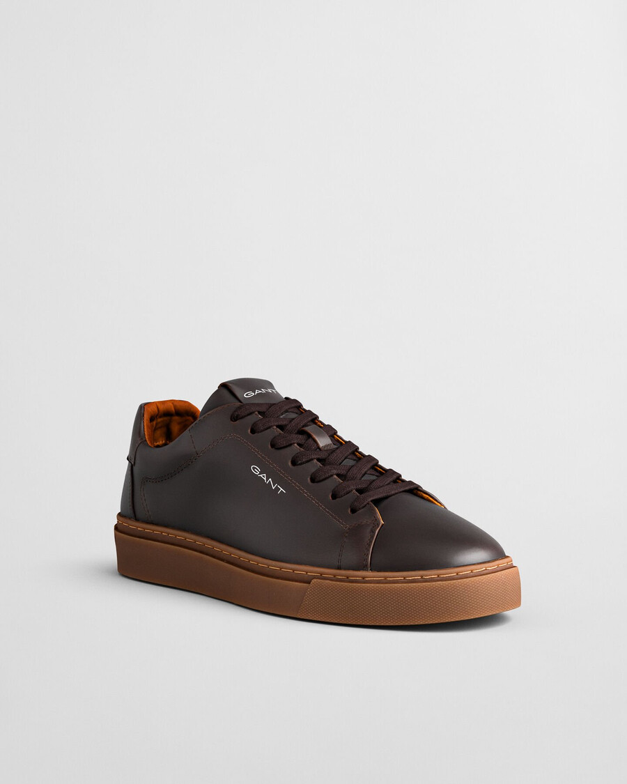 mcjulien leather sneakers - deep brown