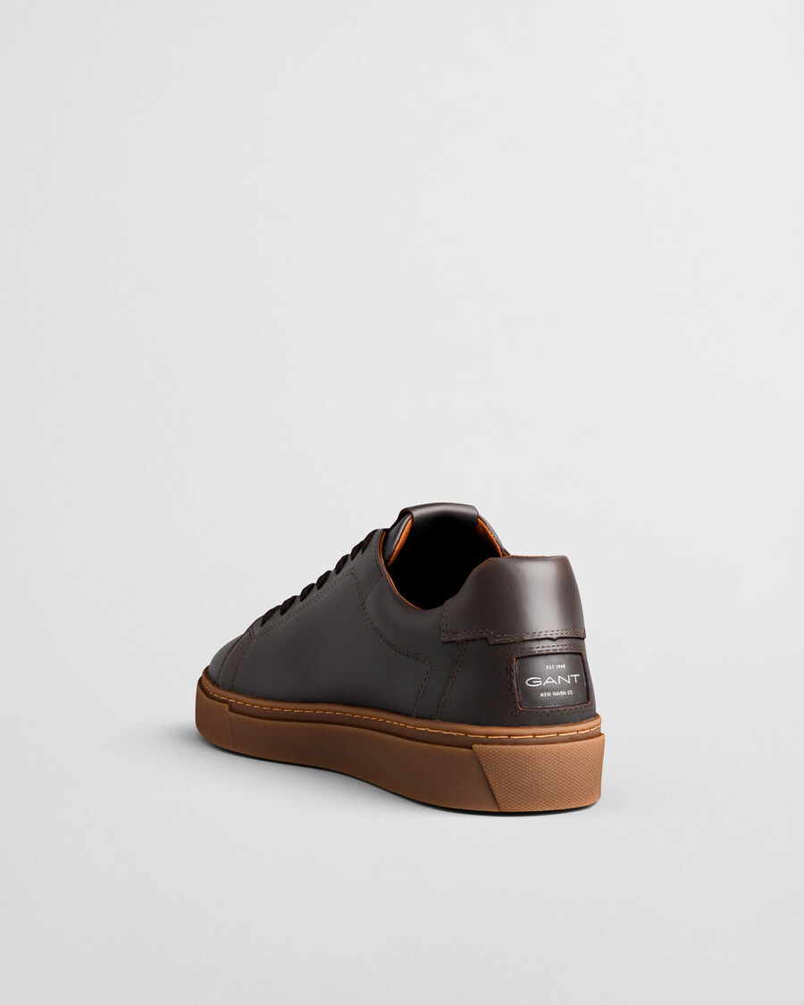 mcjulien leather sneakers - deep brown