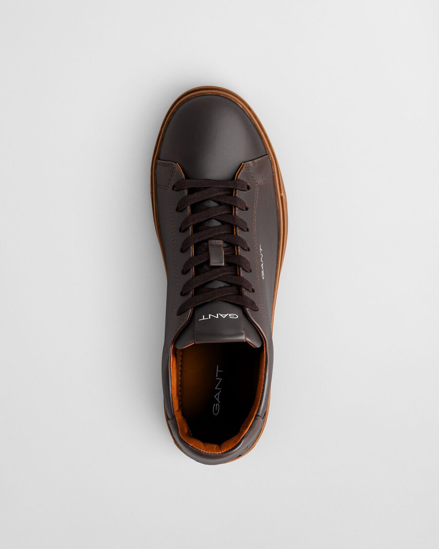 mcjulien leather sneakers - deep brown