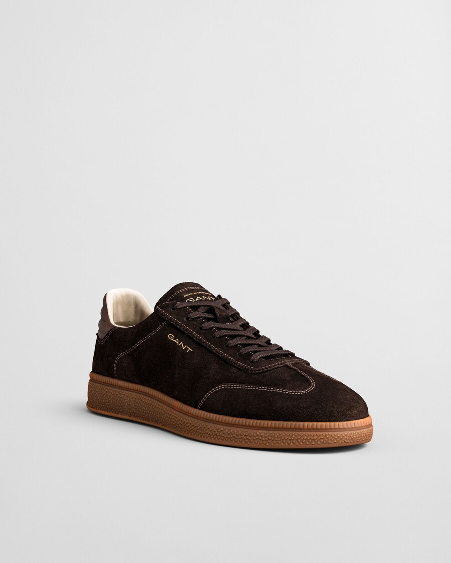 cuzmo suede sneakers - deep brown