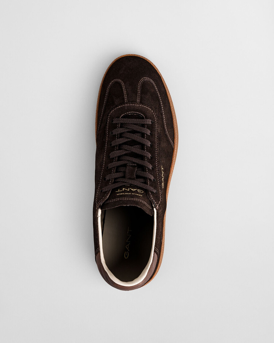 cuzmo suede sneakers - deep brown