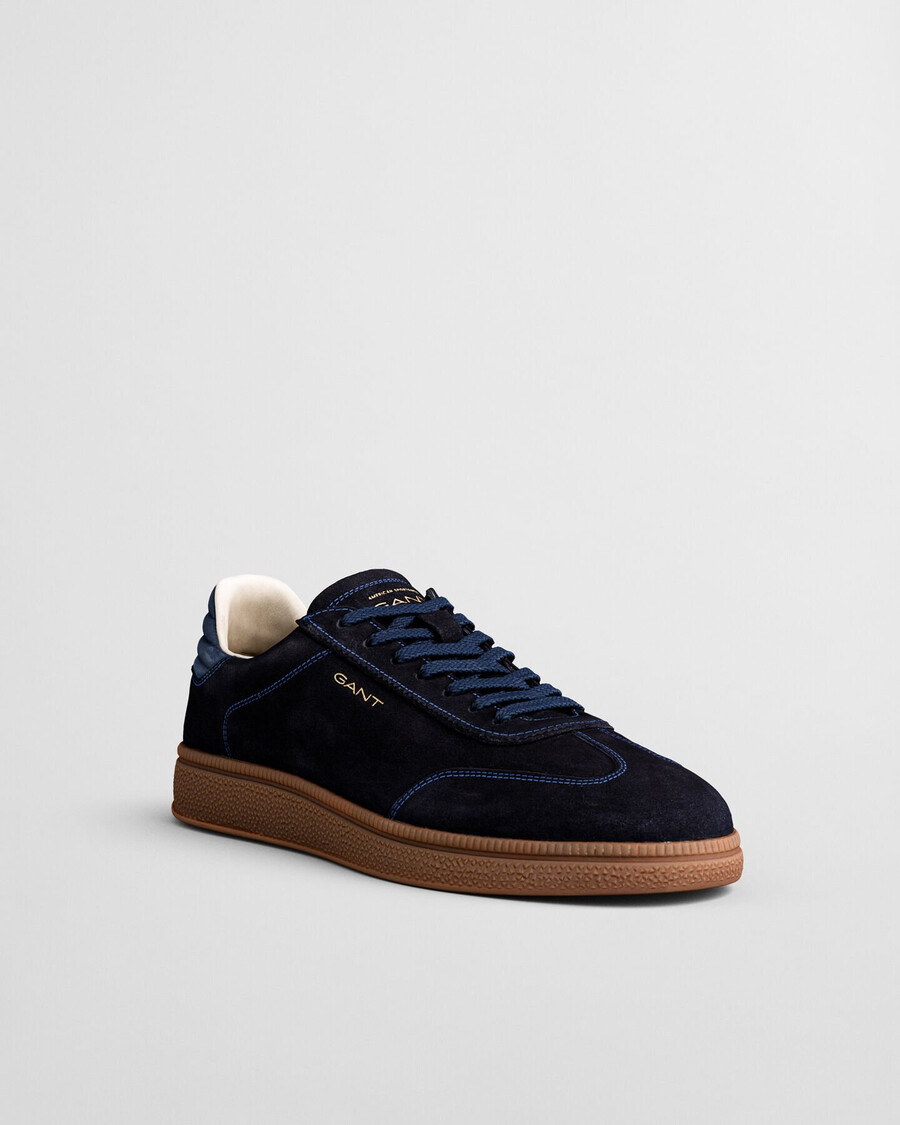 cuzmo suede sneakers - marine