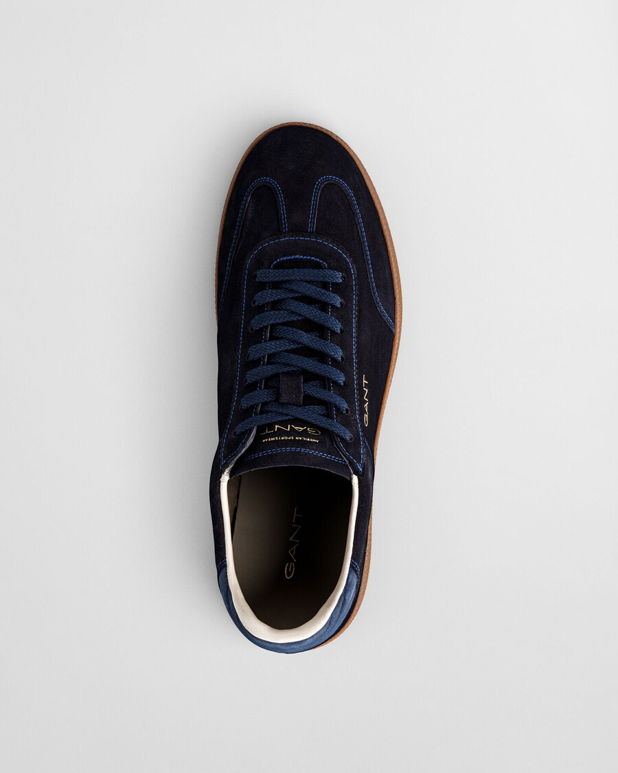 cuzmo suede sneakers - marine
