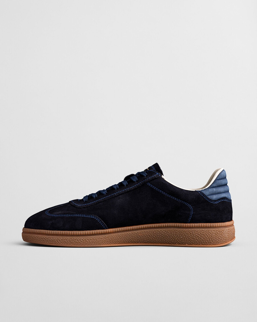 cuzmo suede sneakers - marine
