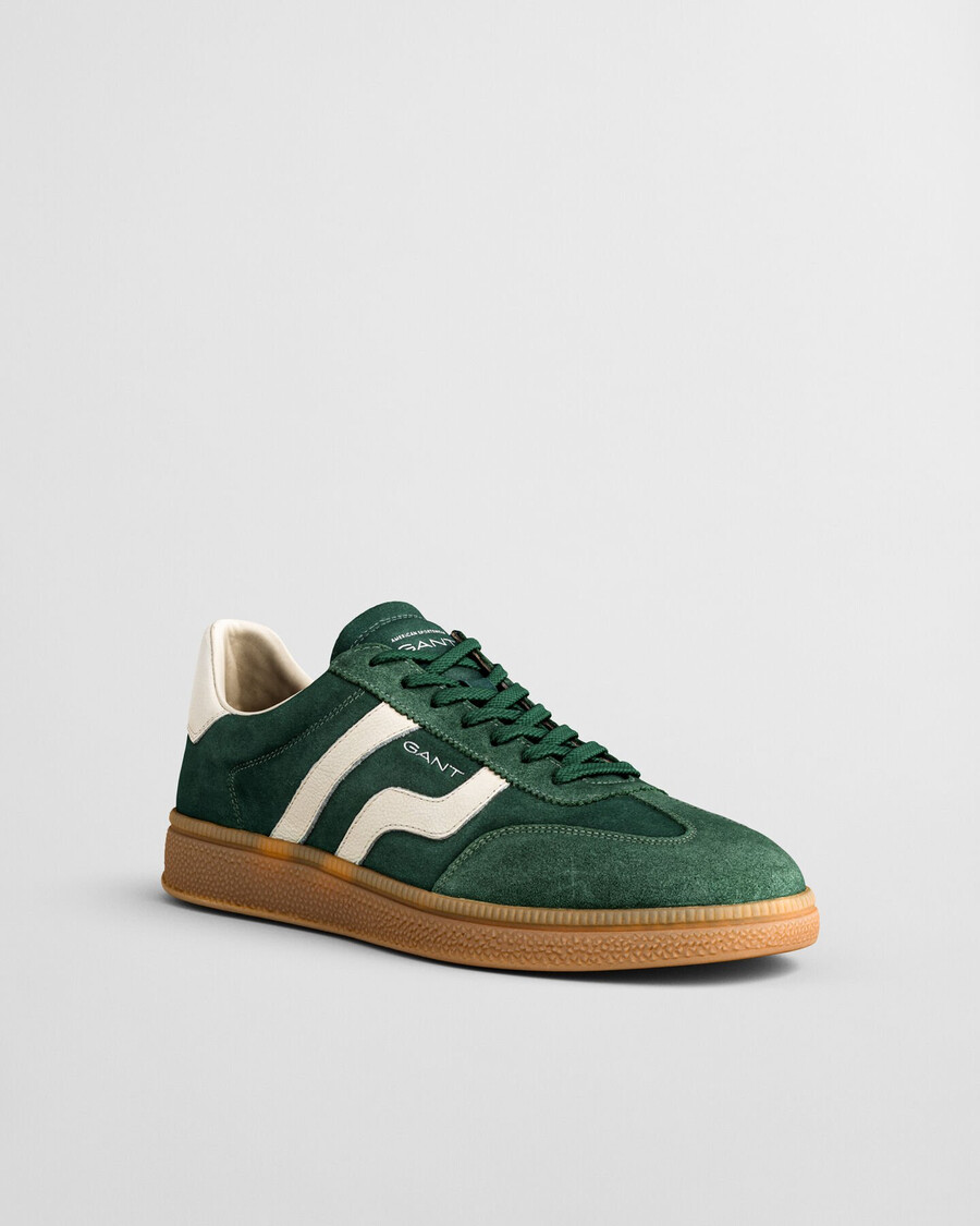 cuzmo suede sneakers - pine green