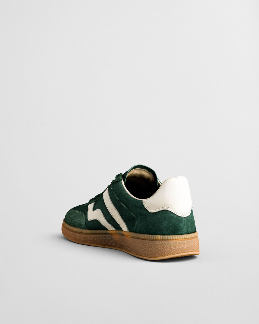 cuzmo suede sneakers - pine green