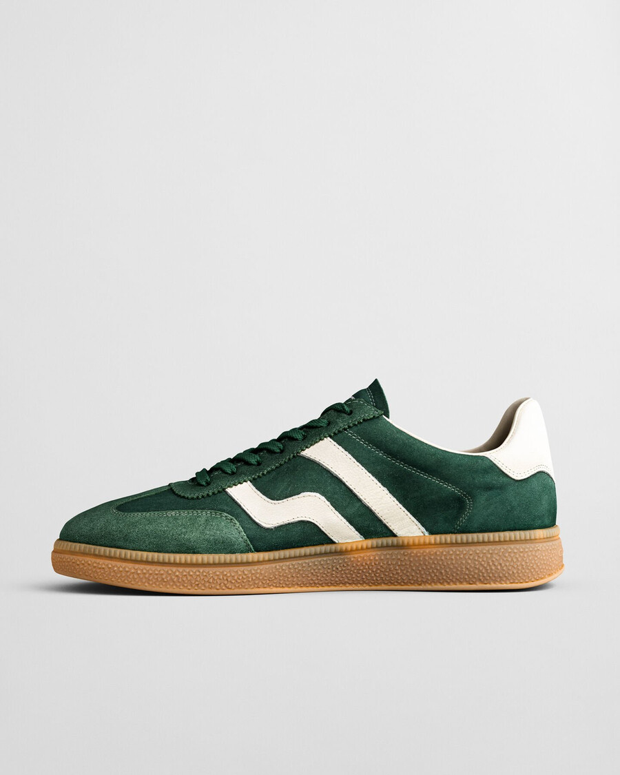 cuzmo suede sneakers - pine green