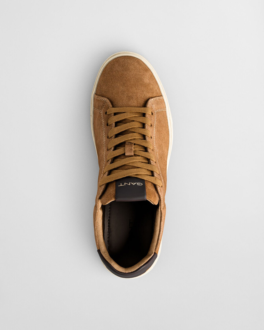 mcjulien suede sneakers - roasted walnut