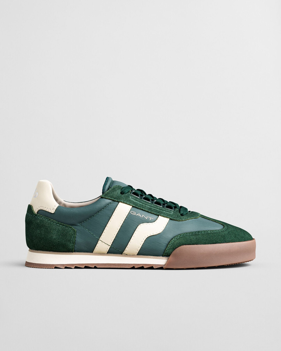 baylle suede sneakers - pine green