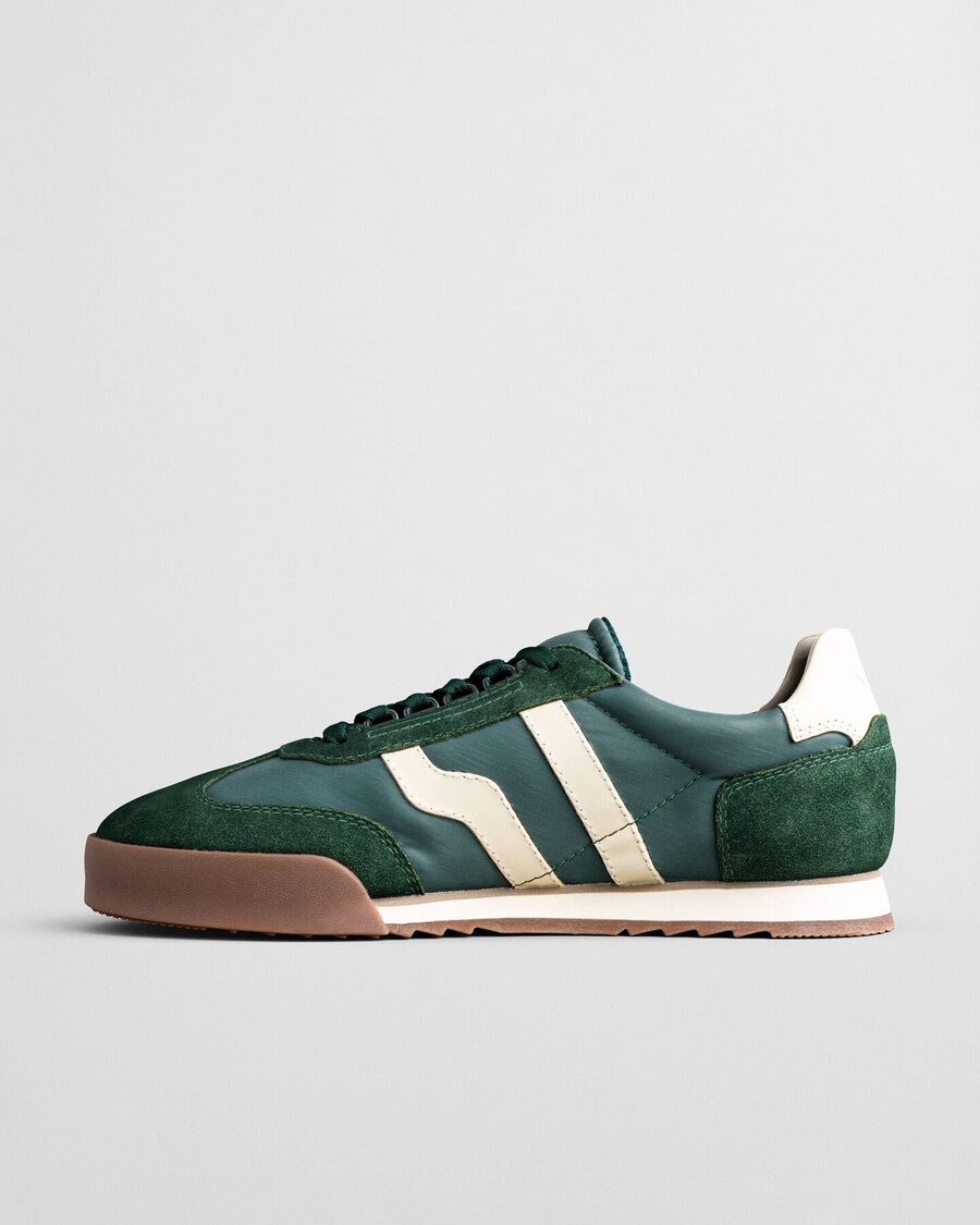 baylle suede sneakers - pine green