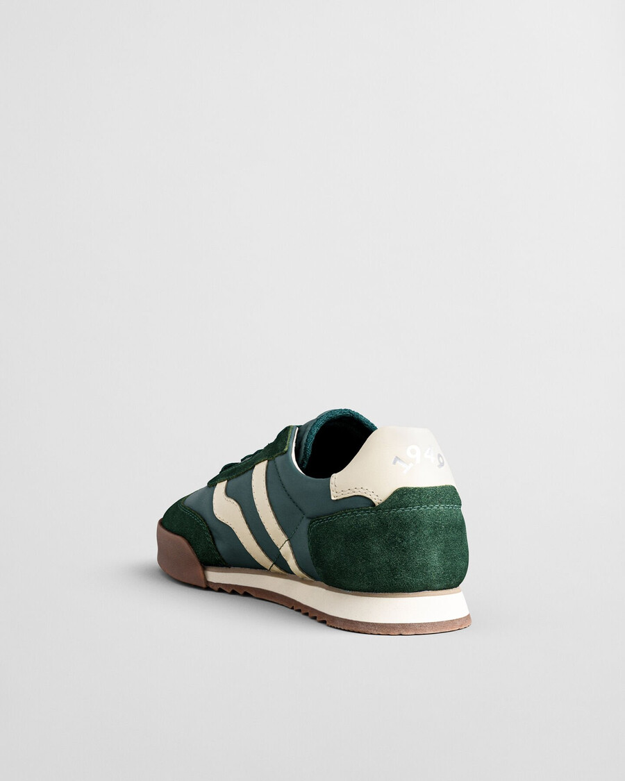 baylle suede sneakers - pine green