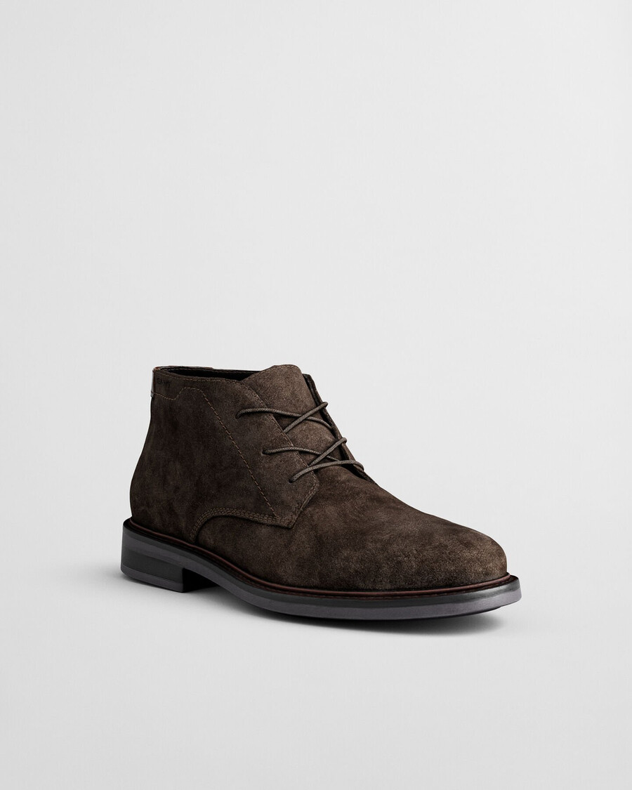 st fairkon mid boots - deep brown