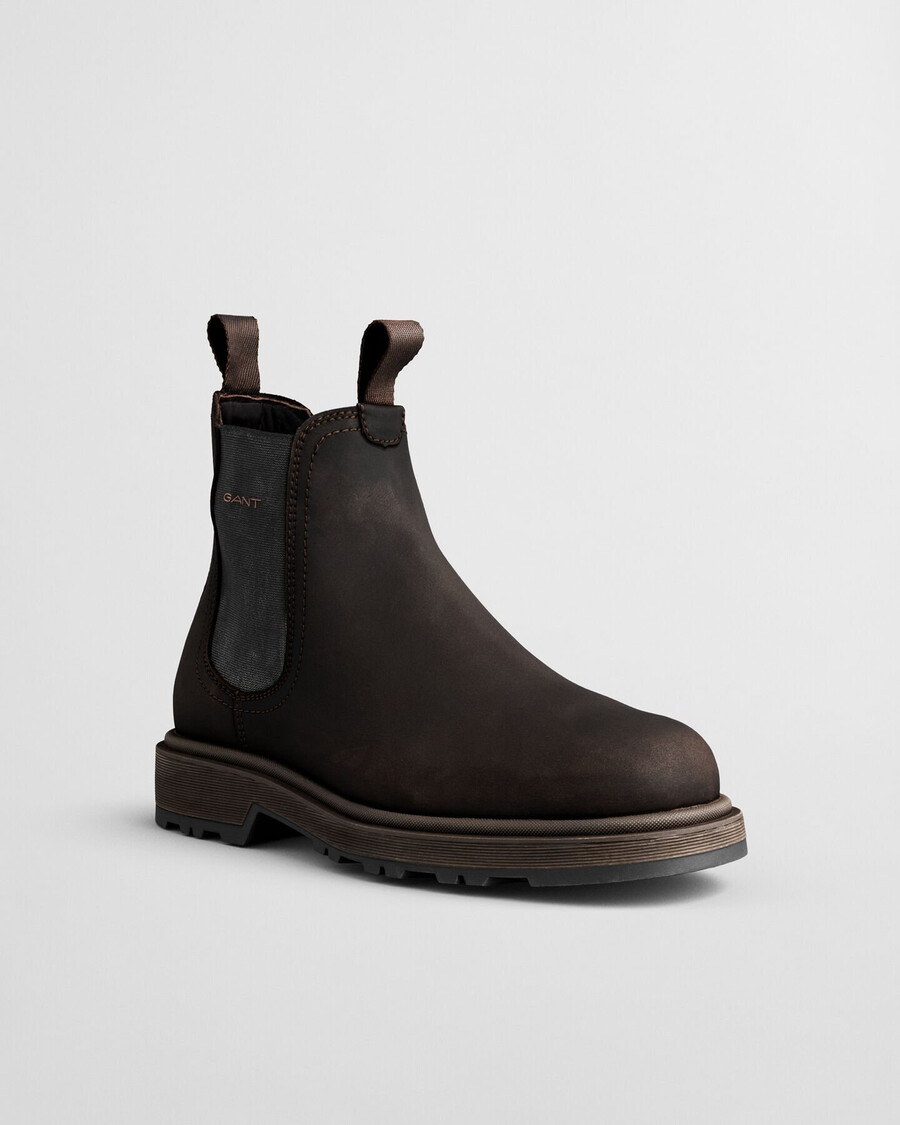 blisdor leather chelsea boots - deep brown
