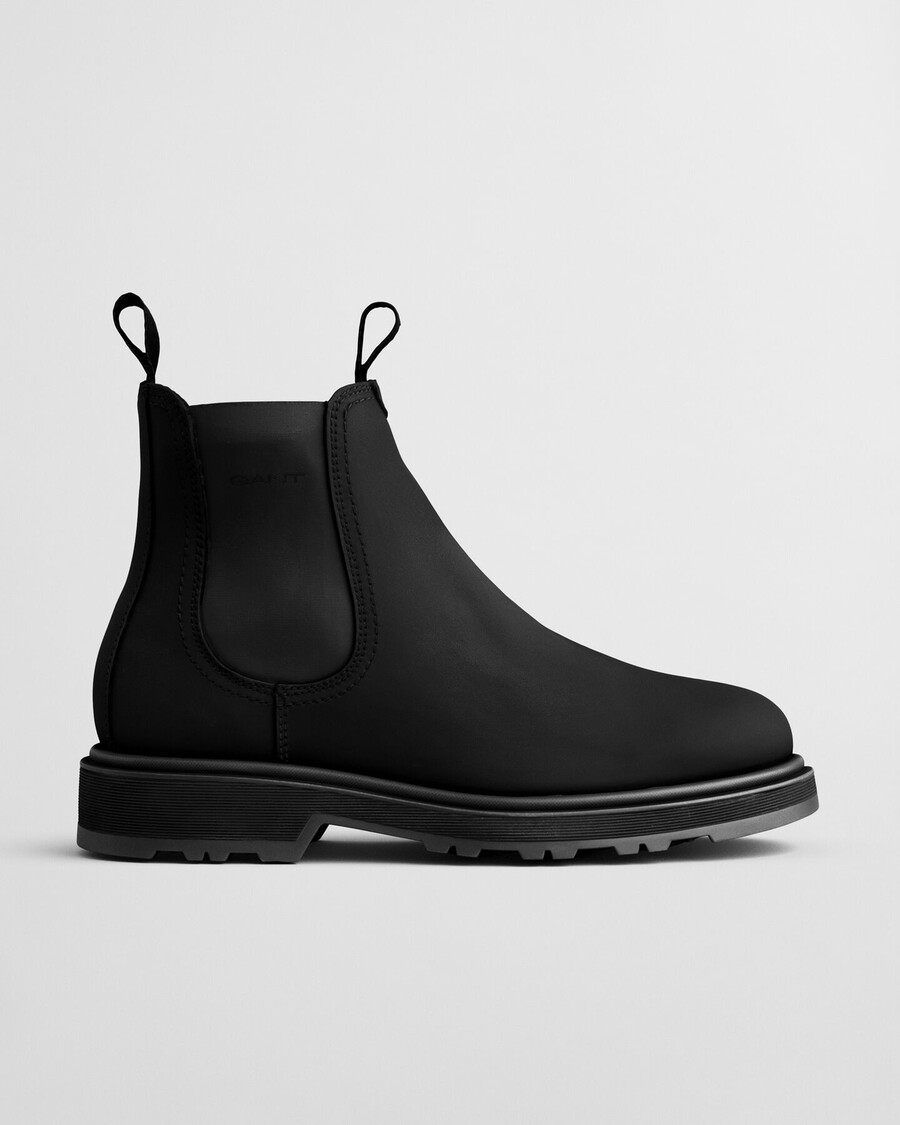 blisdor leather chelsea boots - black