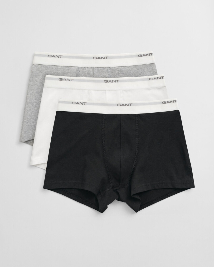 3pack core trunks - black white