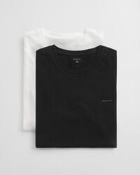 2pack crew neck tshirts - black white
