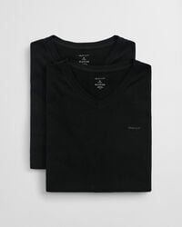 2pack vneck tshirts - black