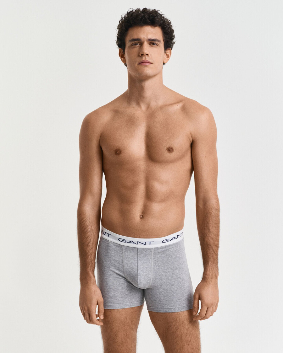 3pack boxer briefs - light grey melange