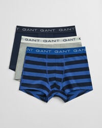 3pack striped trunks - rich blue