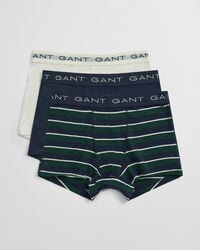 3pack multistriped trunks - tartan green