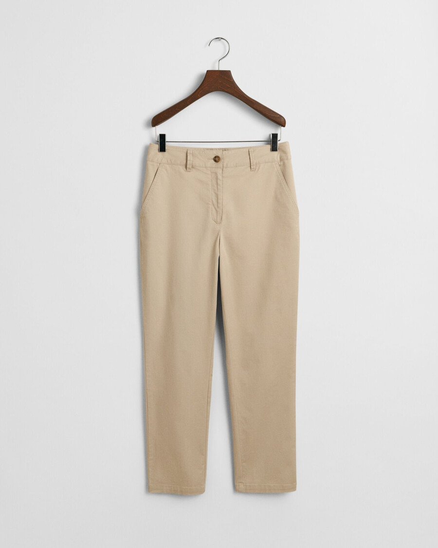 slim fit chinos - dry sand