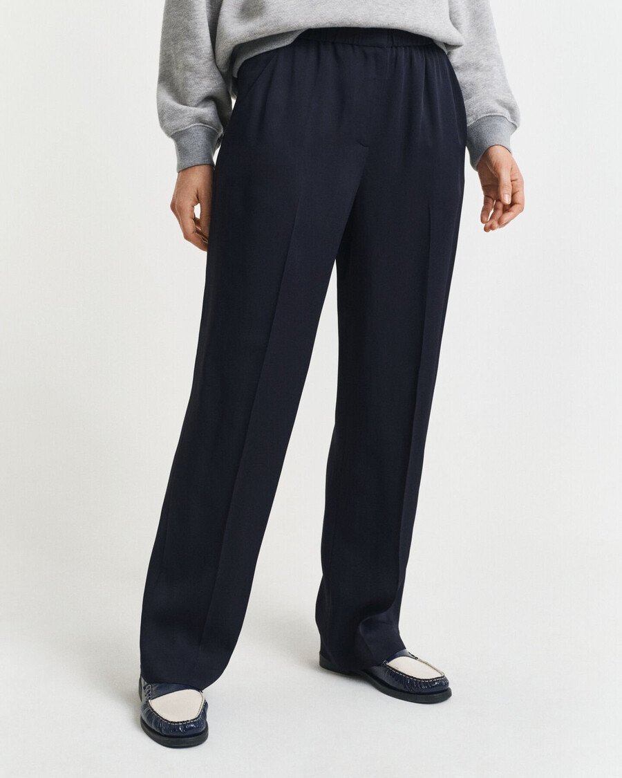 fluid pants - evening blue
