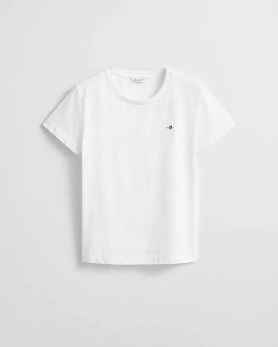 shield tshirt - white