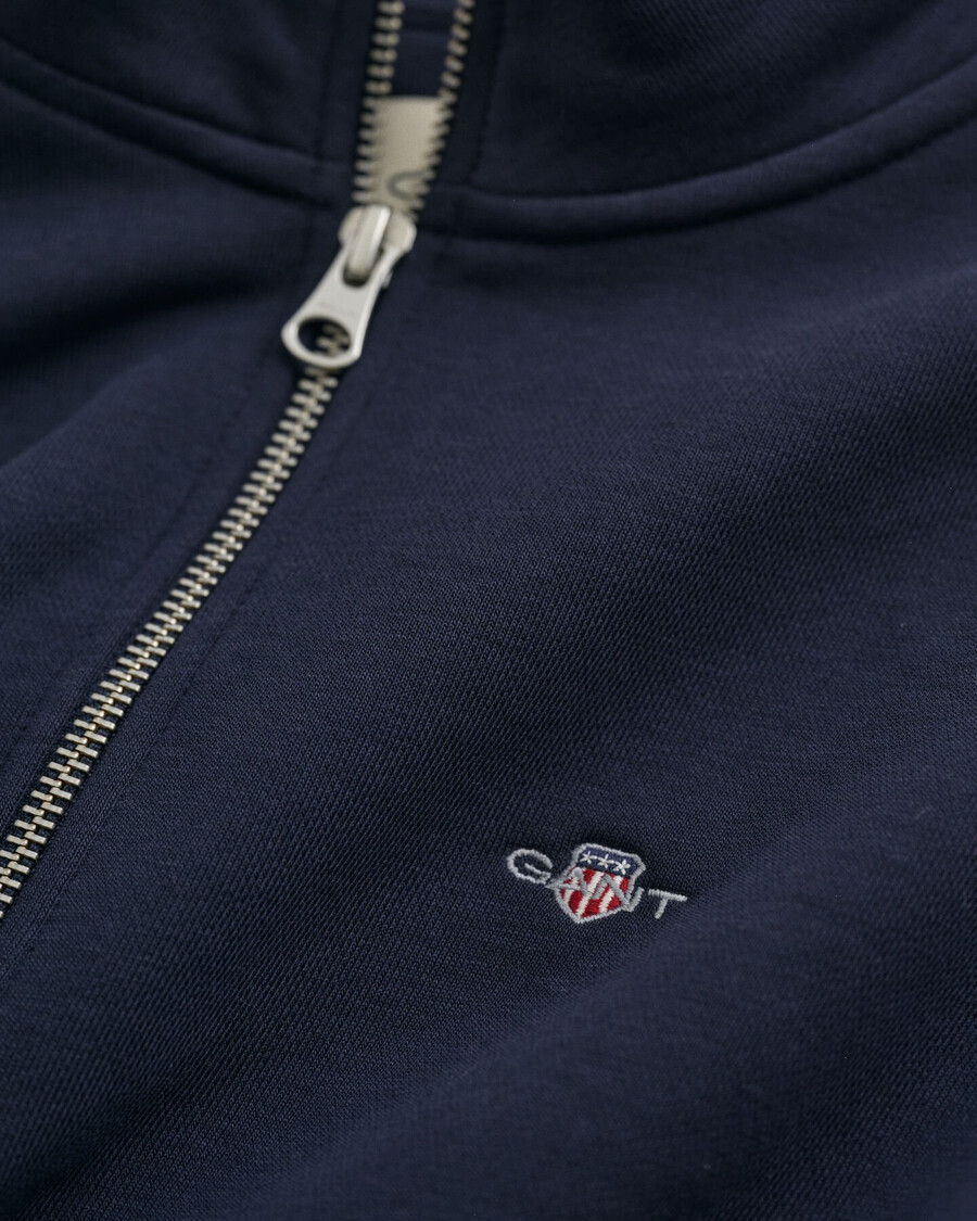 shield half zip sweatshirt - evening blue