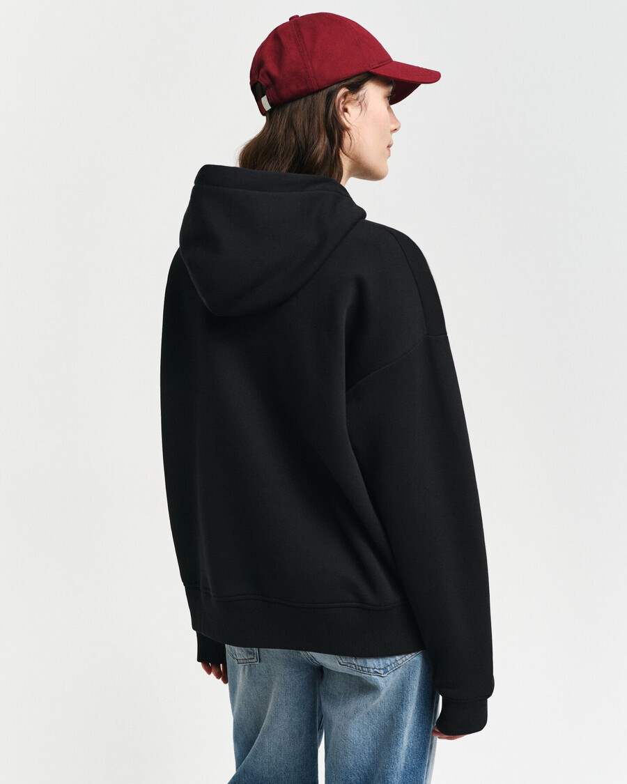 shield hoodie - black