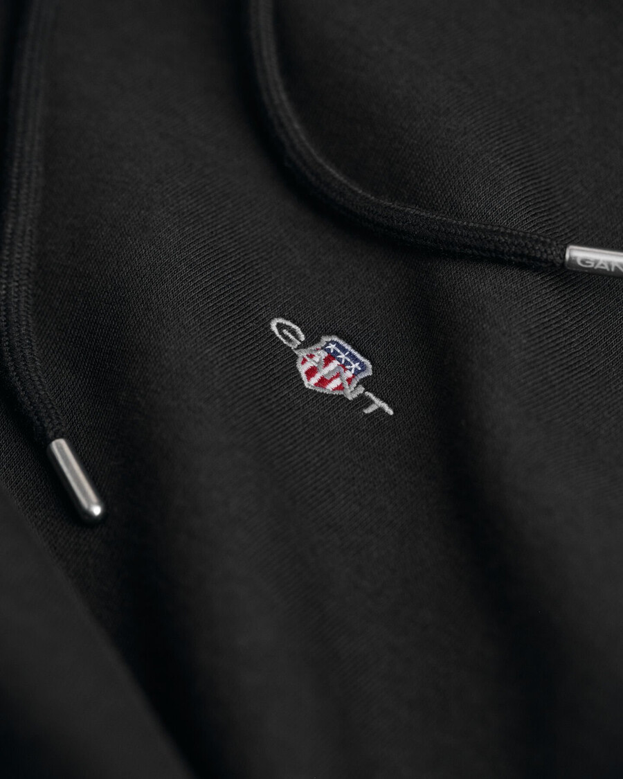 shield hoodie - black