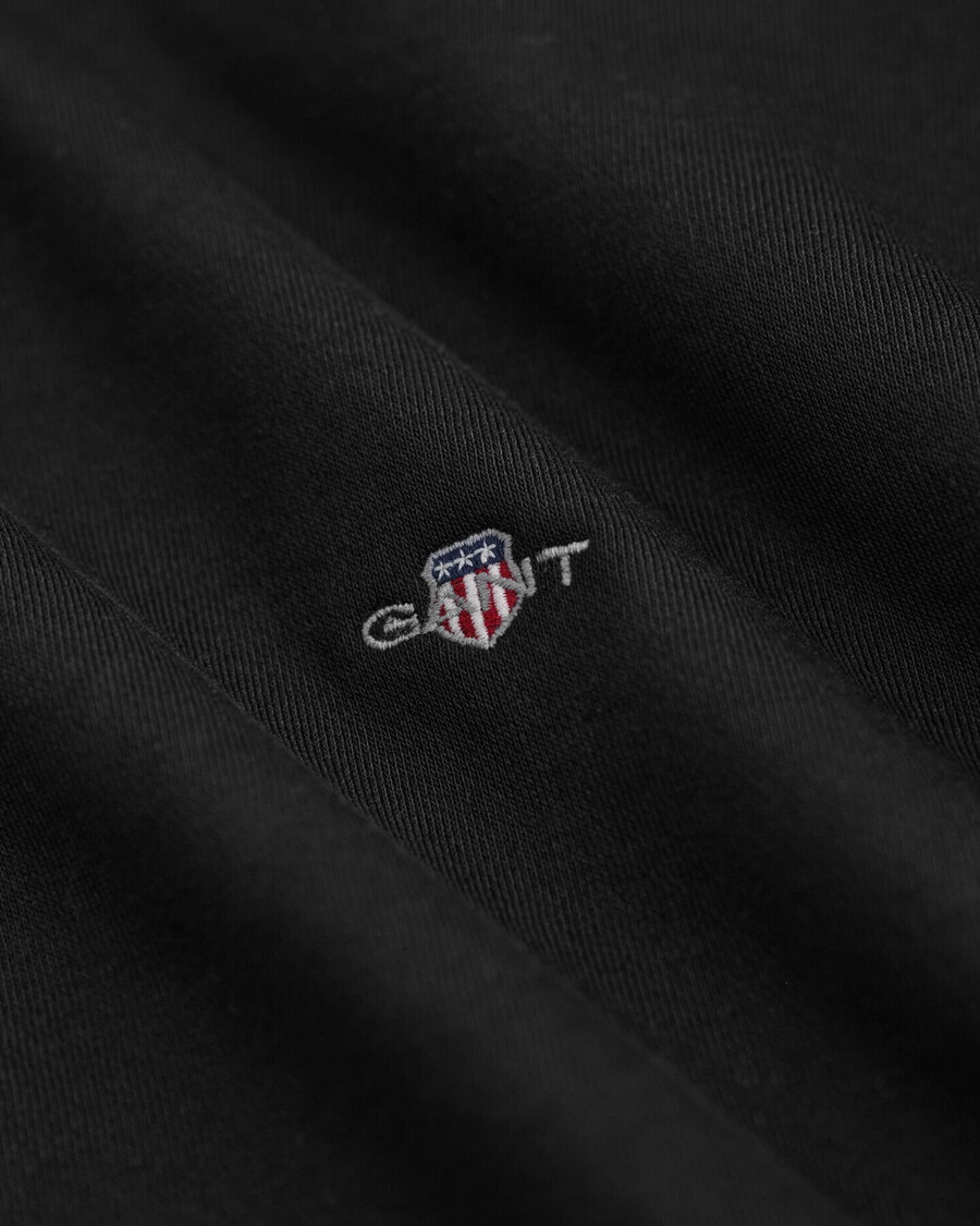 shield crew neck sweatshirt - black