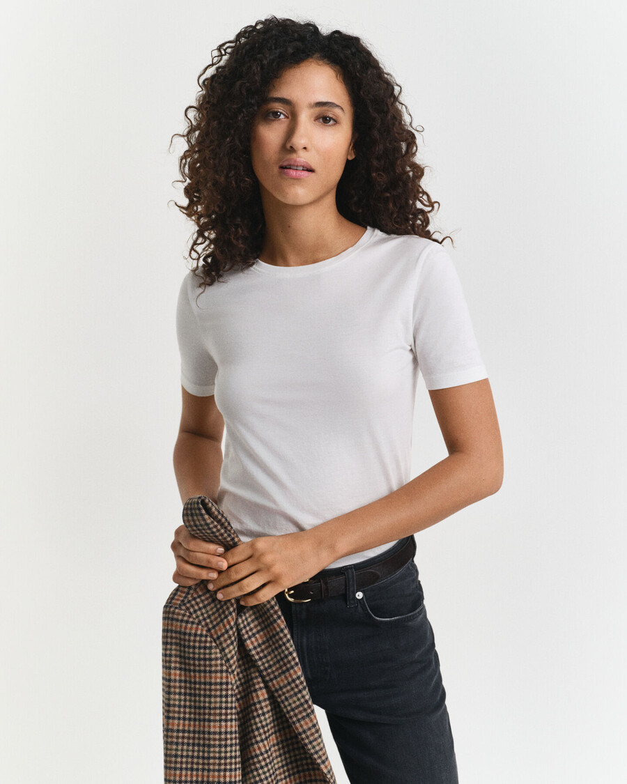 light cotton tshirt - white